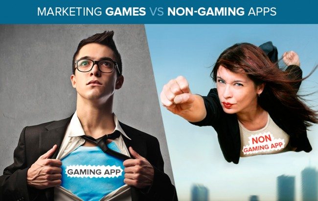 It’s All Fun & Games – Marketing Games vs. Non-Gaming Apps